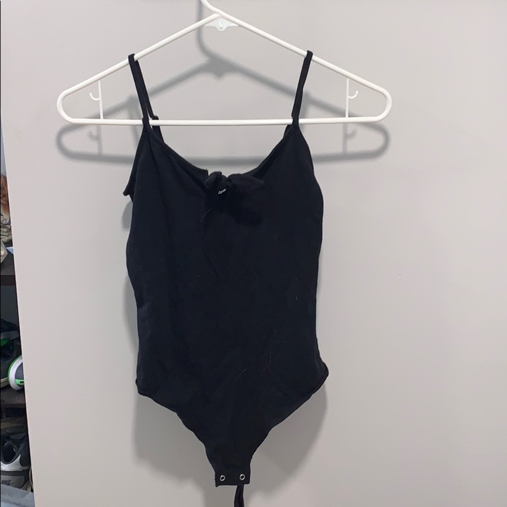Tie front bodysuit